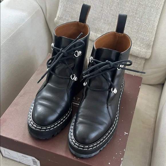 ATP Atelier Cozzana leather ankle boots